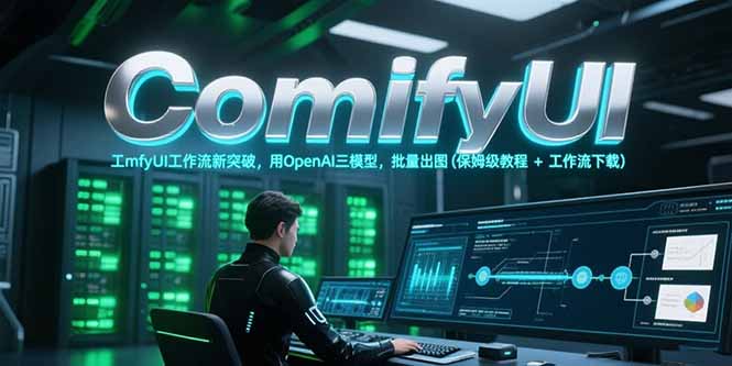 ComfyUI工作流新突破,用OpenAI三模型,批量出图(保姆级教程+工作流下载) ComfyUI工作流新突破,用OpenAI三模型,批量出图(保姆级教程+工作流下载)