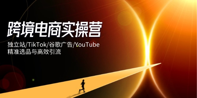 跨境电商实操营：独立站/TikTok/谷歌广告/YouTube，精准选品与高效引流 - 技研社-技研社