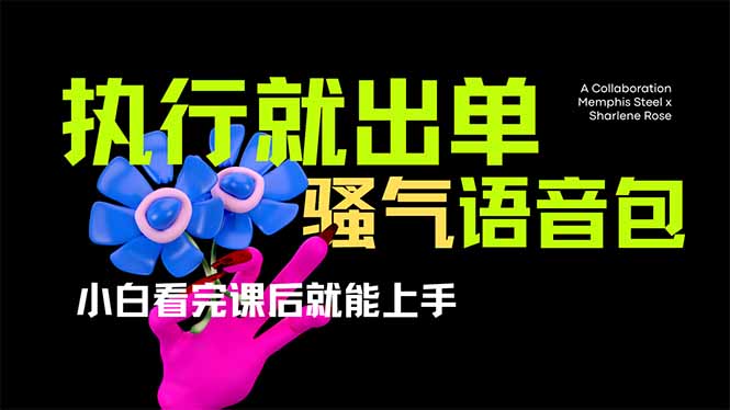 爆火全网的开车导航骚气语音包,只要执行就出单,小白看完课程就能实操... 爆火全网的开车导航骚气语音包,只要执行就出单,小白看完课程就能实操...
