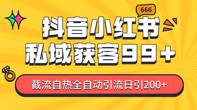 某音,小红书,野路子引流玩法截流自热一体化日引200+精准粉 单日变现3... 某音,小红书,野路子引流玩法截流自热一体化日引200+精准粉 单日变现3...