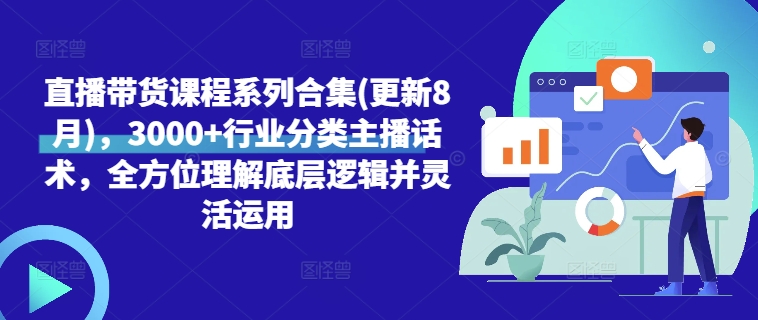 直播带货课程系列合集(更新8月),3000+行业分类主播话术,全方位理解底层逻辑并灵活运用 直播带货课程系列合集(更新8月),3000+行业分类主播话术,全方位理解底层逻辑并灵活运用