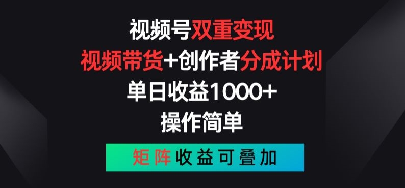 想搞视频号双重变现?这份副业实操资料把路铺好了-技研社