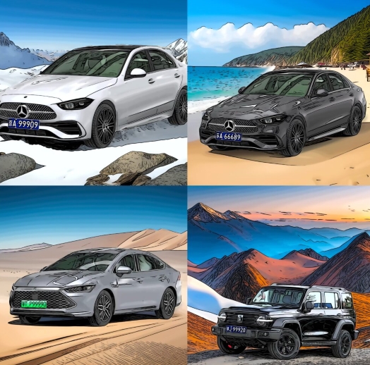 AI画车2.0玩法 半年搞10+W详细玩法拆解 AI画车2.0玩法 半年搞10+W详细玩法拆解