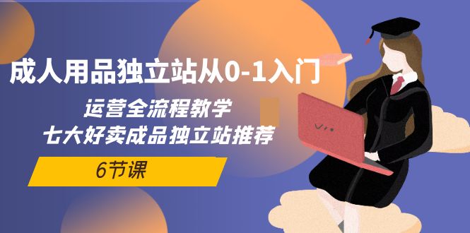 成人用品独立网站从0-1入门:运营全流程教学,七大好卖成品独立站推荐-6节课 成人用品独立网站从0-1入门:运营全流程教学,七大好卖成品独立站推荐-6节课