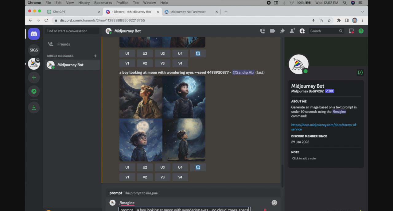ChatGPT4 和 MidJourney AI 绘画聊天革命性指南教程-33节视频课-中英字幕 ChatGPT4和MidJourney AI 绘画聊天革命性入门指南教程-中英字幕 AI Revolution Starter Guide : ChatGPT4 & MidJourney 英文+中英字幕|1080P 释放 ChatGPT4、MidJourney、提示工程、插件、代码解释器、OpenAI 和 Python 集成的力量。 让我们不做人工智能革命的旁观者,而应该成为人工智能革命的一部分,加入人类新时代。欢迎来到 ChatGPT 和 MidJourney 的入门指南,我们为您提供技能和知识,以利用塑造当今世界的尖端人工智能技术。在本课程中,您将详细了解 ChatGPT4 提示、ChatGPT 插件、ChatGPT 代码解释器、使用 Python 的 OpenAI API 集成、AGI Assistant、MidJourney 提示、MidJourney 参数和高级提示。 您可以从这个身临其境的实践课程中获得以下收获: ChatGPT-4 提示:探索 OpenAI 语言模型改变自然语言理解和生成的力量。了解如何利用其功能来完成内容生成、个人助理等任务。 旅程中:释放这一创新型人工智能驱动项目管理工具的潜力,旨在优化您的工作流程、改善协作并增强决策能力。 代码解释器:探索代码解释器分析数据、生成 Python 代码、分析代码库、代码优化等的强大功能。 插件:探索各种 ChatGPT 插件来自动化工作流程并提高您的工作效率。 Python 集成:了解如何通过 OpenAI API 来利用 Python 的强大功能。创建您自己的文本/语音助手。 注意:本课程的设计和起草方式是为了让您在更短的时间内获得最大的收益。我相信你从本课程中学到的东西肯定会让你领先于数百万即将开始人工智能革命之旅的其他人。 ChatGPT4 和 MidJourney AI 绘画聊天革命性指南教程-33节视频课-中英字幕 ChatGPT4和MidJourney AI 绘画聊天革命性入门指南教程-中英字幕 AI Revolution Starter Guide : ChatGPT4 & MidJourney 英文+中英字幕|1080P 释放 ChatGPT4、MidJourney、提示工程、插件、代码解释器、OpenAI 和 Python 集成的力量。 让我们不做人工智能革命的旁观者,而应该成为人工智能革命的一部分,加入人类新时代。欢迎来到 ChatGPT 和 MidJourney 的入门指南,我们为您提供技能和知识,以利用塑造当今世界的尖端人工智能技术。在本课程中,您将详细了解 ChatGPT4 提示、ChatGPT 插件、ChatGPT 代码解释器、使用 Python 的 OpenAI API 集成、AGI Assistant、MidJourney 提示、MidJourney 参数和高级提示。 您可以从这个身临其境的实践课程中获得以下收获: ChatGPT-4 提示:探索 OpenAI 语言模型改变自然语言理解和生成的力量。了解如何利用其功能来完成内容生成、个人助理等任务。 旅程中:释放这一创新型人工智能驱动项目管理工具的潜力,旨在优化您的工作流程、改善协作并增强决策能力。 代码解释器:探索代码解释器分析数据、生成 Python 代码、分析代码库、代码优化等的强大功能。 插件:探索各种 ChatGPT 插件来自动化工作流程并提高您的工作效率。 Python 集成:了解如何通过 OpenAI API 来利用 Python 的强大功能。创建您自己的文本/语音助手。 注意:本课程的设计和起草方式是为了让您在更短的时间内获得最大的收益。我相信你从本课程中学到的东西肯定会让你领先于数百万即将开始人工智能革命之旅的其他人。