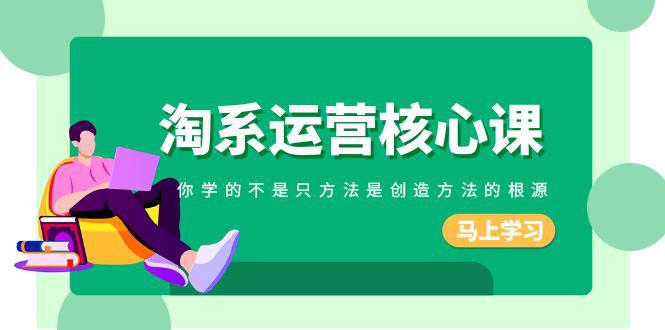 淘宝店怎么从0做起来：运营核心主线拆解（190节）-技研社
