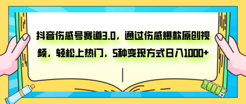 抖音伤感号赛道3.0-技研社