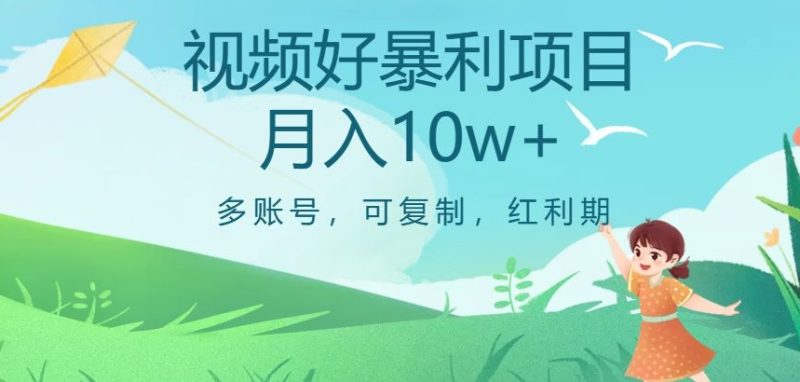 视频号暴利项目,多账号,可复制,红利期,月入10W+【揭秘】 - 技研社-技研社