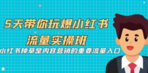 5天带你玩爆小红书流量实操班，小红书种草是内容营销的重要流量入口 - 技研社-技研社