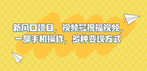 想搞新风口项目？这份副业实操资料把路铺好了-技研社