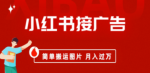 小红书接广告月入过万:简单搬运图片,新手小白快速上手-技研社