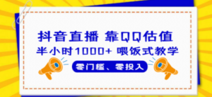QQ号估值直播:半小时1000+,零门槛-技研社