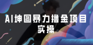 AI坤图暴力撸金项目实操-技研社