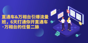 直通车+万相台引爆流量班，6天打通你开直通车·万相台的任督 二脉 - 技研社-技研社