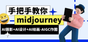 midjourney新手入门基础，AI摄影+AI设计+AI绘画-AIGC作图（59节课时） - 技研社-技研社