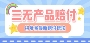 最新PDD三无产品赔付玩法,一单利润50-100元【详细玩法揭秘】 - 技研社-技研社