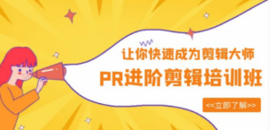 PR进阶剪辑培训班-技研社