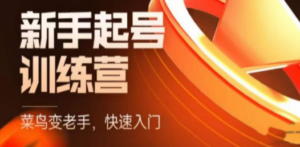 抖音电商-新手起号特训营，菜鸟变老手 快速入门 新手商家超全入门课程大全 - 技研社-技研社