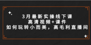 3月最新实操线下课高清视频+课件-技研社