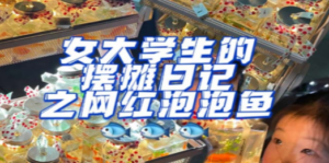 最近抖音很火的泡泡鱼手工小成本地摊创业项目,日賺500+项目课程解析 - 技研社-技研社