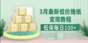 低保(每日100+)3月最新拼多多果冻宝盒低价撸纸变现+销售详细教程 - 技研社-技研社