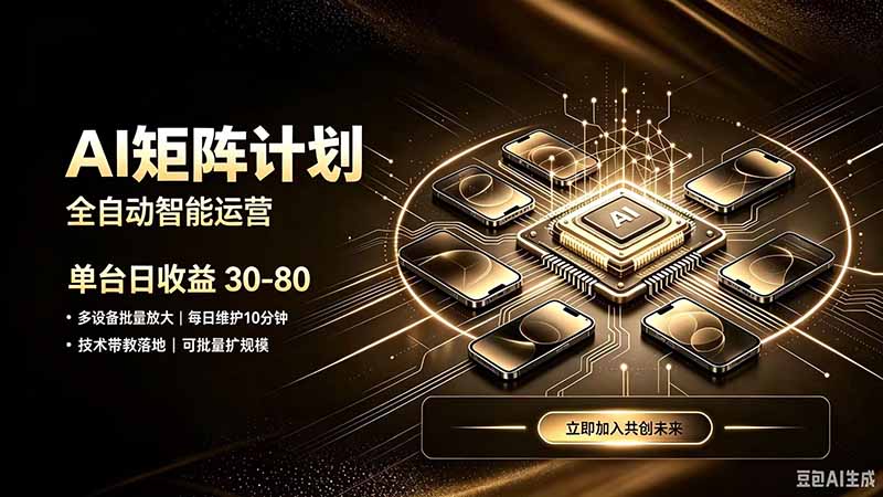 一文讲透AI智能对话矩阵创业：副业赚钱视角下的副业变现打法-技研社