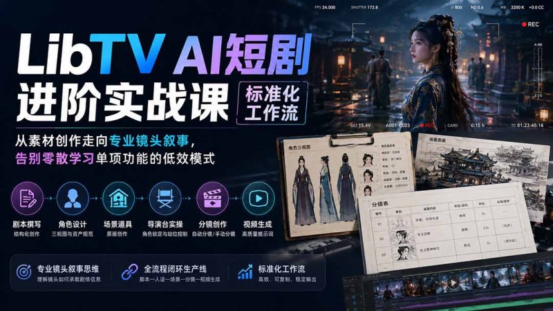 想做好AI短剧制作?这份视频剪辑清单请收好-技研社