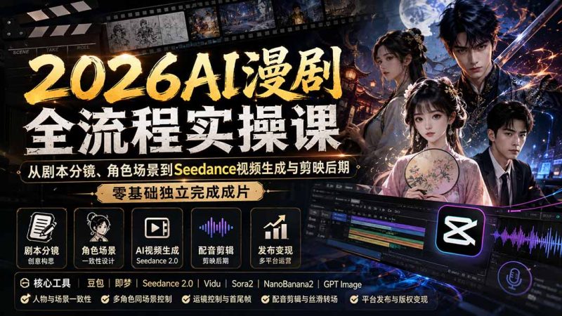 AI漫剧怎么做 剧本分镜到Seedance视频生成全流程-技研社