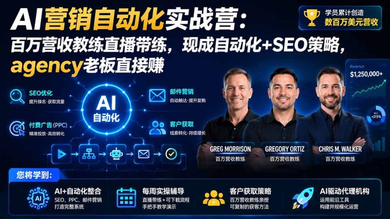 AI营销自动化实操:从SEO到获客的代理运营路-技研社
