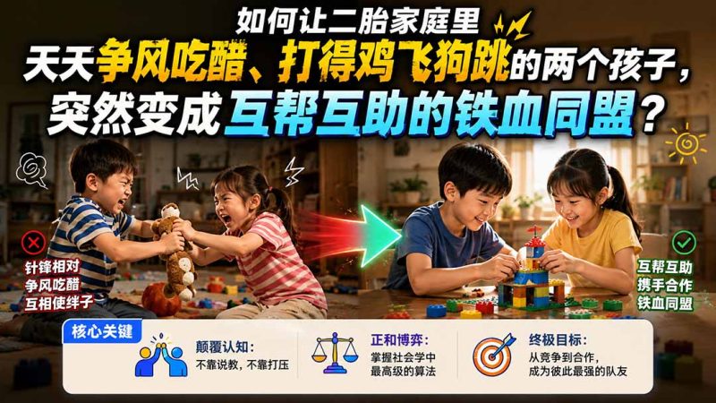 二胎家庭关系怎么做才稳?学习资源与素材模板实操全攻略-技研社