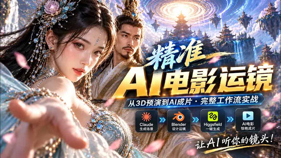 AI视频精准运镜实测