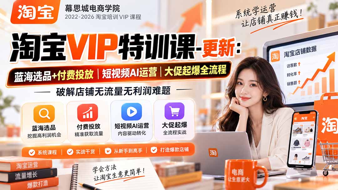 淘宝VIP特训课 淘宝VIP特训课